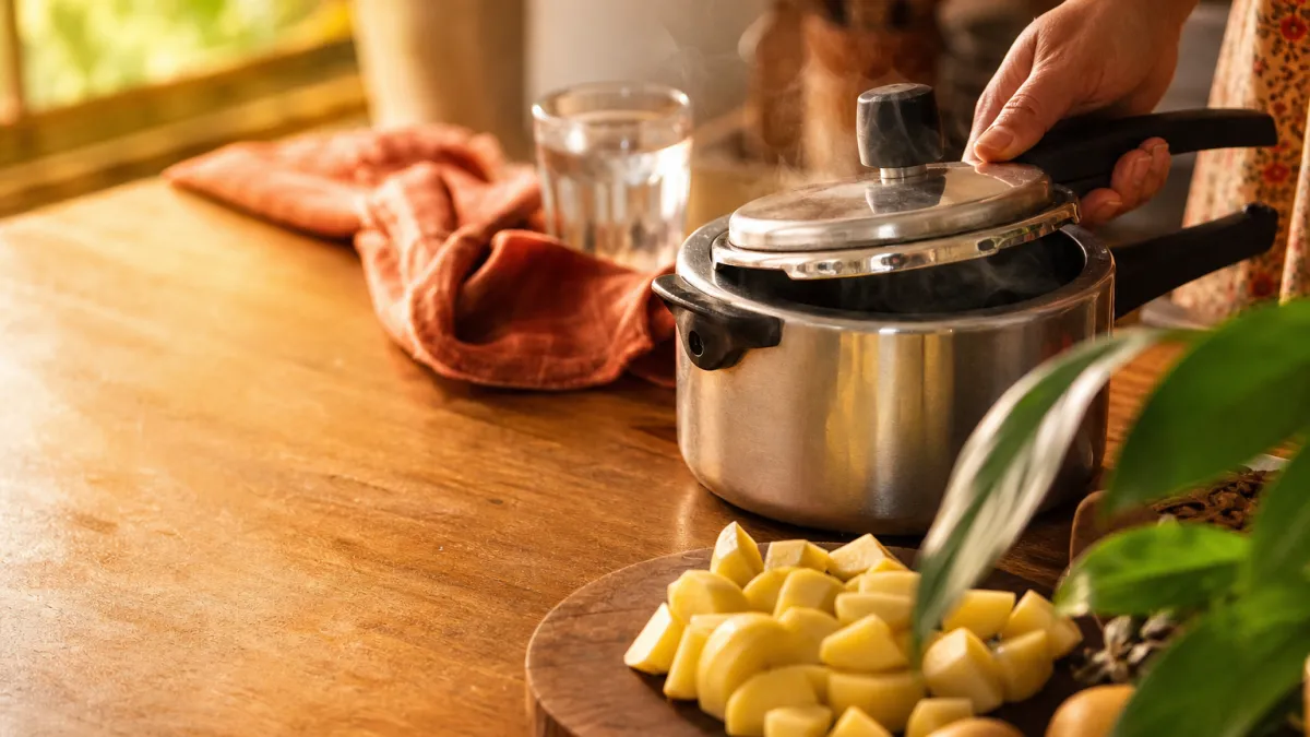 Temps de cuisson des pommes de terre à la cocotte-minute